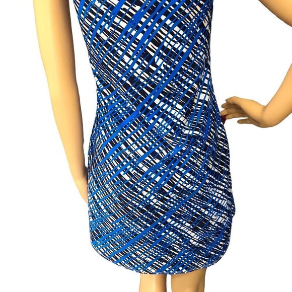 Jude Connally Dress Sz S Allison Abstract Print Pullover Stretchy NWOT - Picture 7 of 11